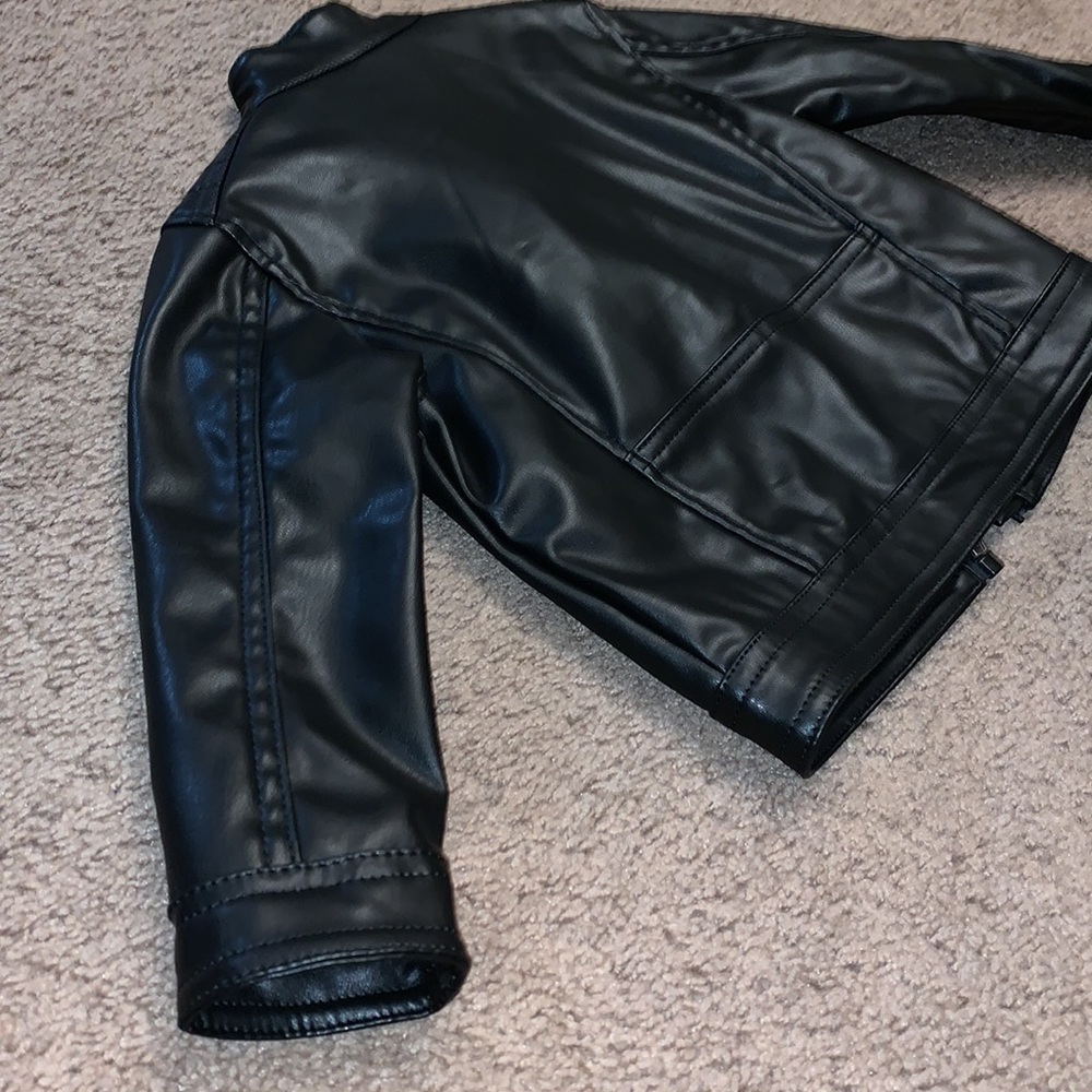 H&M Faux Leather Coat - Picture 5 of 5